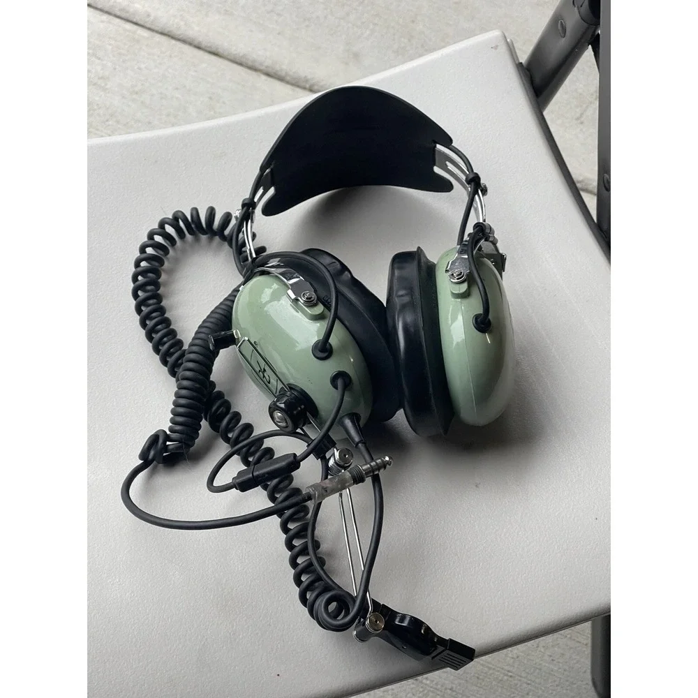 David Clark Aviation Headset Model H10-76 Untested